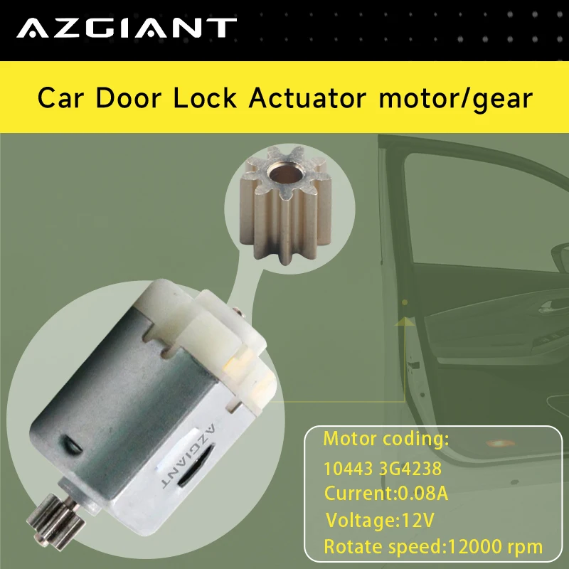 

Car Door Lock Actuator motor 10443 12V Gears 9T Disassembly Tools For Audi S4 B7 A4 Quattro A6 C6 Allroad 4F vehicle accessories