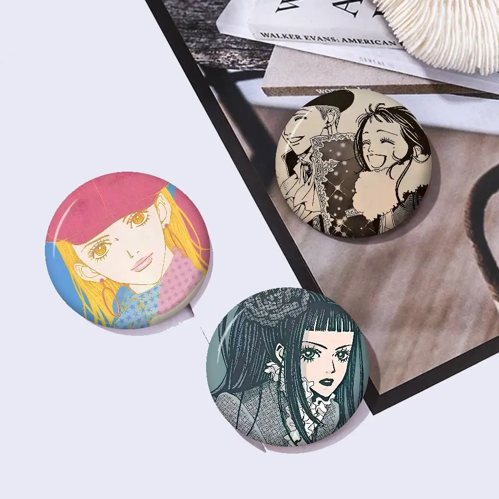 Anime Paradise Kiss Creative Tinplate Soft Button Pins Animal Icon Brooch Lapel Backpack Badge Accessories Pin