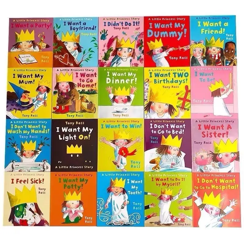 

20 volumes of "Little Princess" English children's picture books