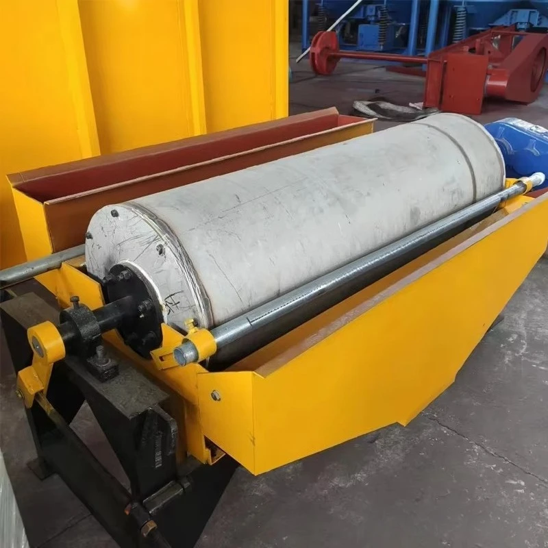 آلات التعدين ذات السعة الكبيرة الرطبة/الجافة من النوع CTS فاصل الطبل المغناطيسي الدائم لفصل رمل خام الحديد