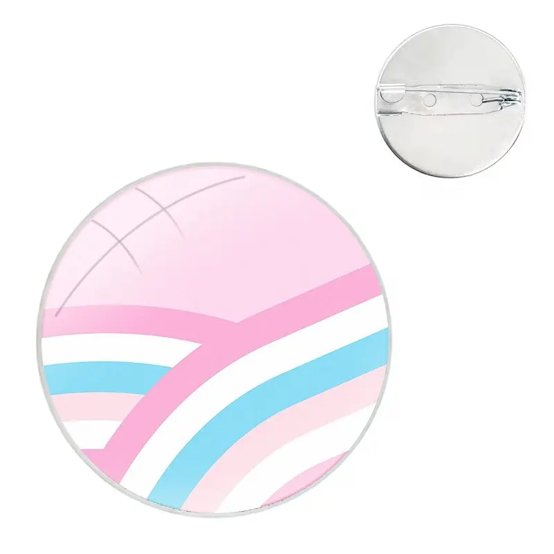 Bigender Flag Pins Badge Metal Brooches For Clothes Backpack Decoration gift