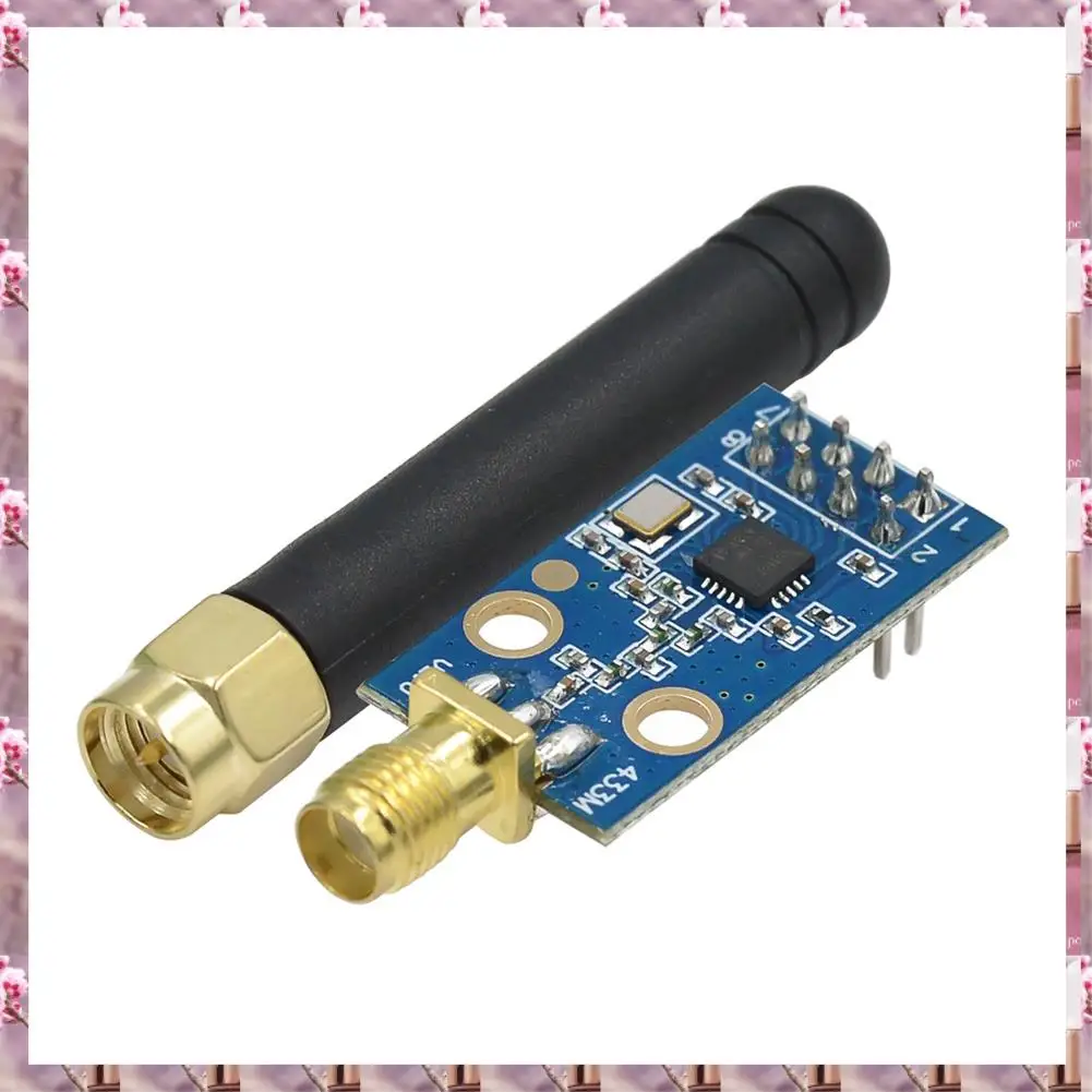 Modulo wireless 2025 CC1101 con modulo ricetrasmettitore wireless antenna SMA per 433MHZ Migliora il segnale, modulo wireless CC1101 Wi