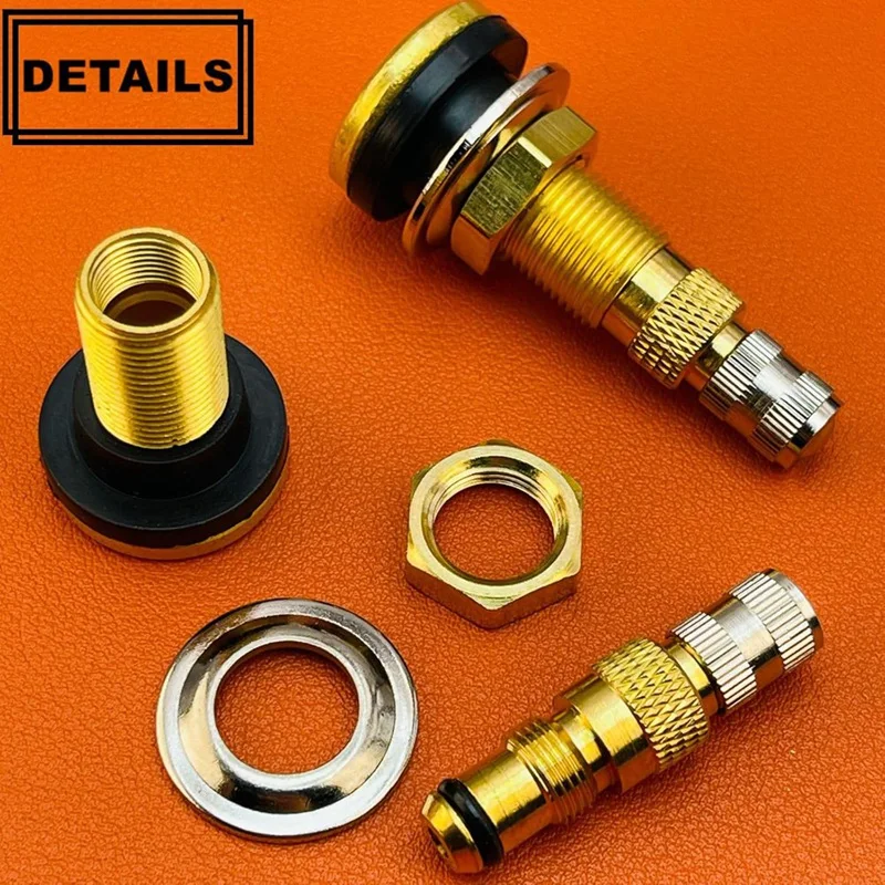 TR618A Tire Valve Stems,Tubeless Air Liquid Tractor Valve Stems For Tubeless Tires, Industrial Agricultural Wheels