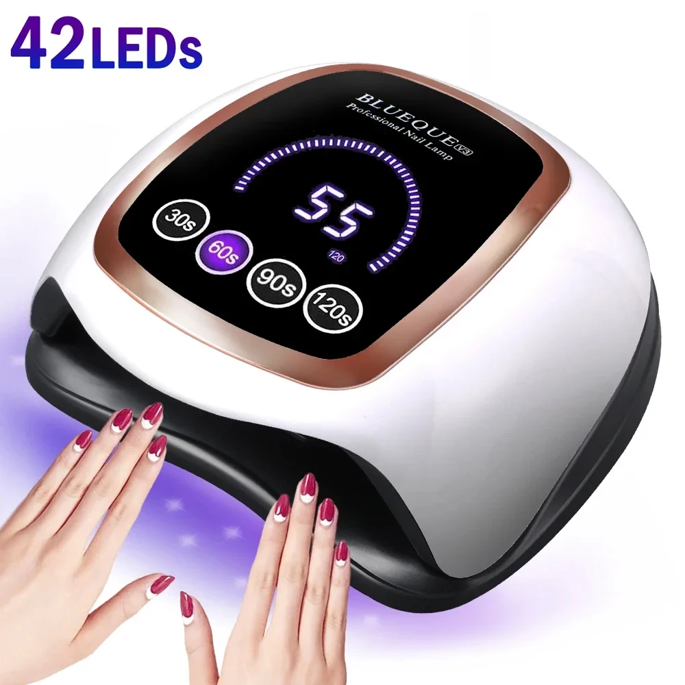 UV LED Gel Nail Lamp for Professional Nails Manicure Curing Lamps Gel Polish Led Drying Lamps for Nail Equipment Dryer Lights