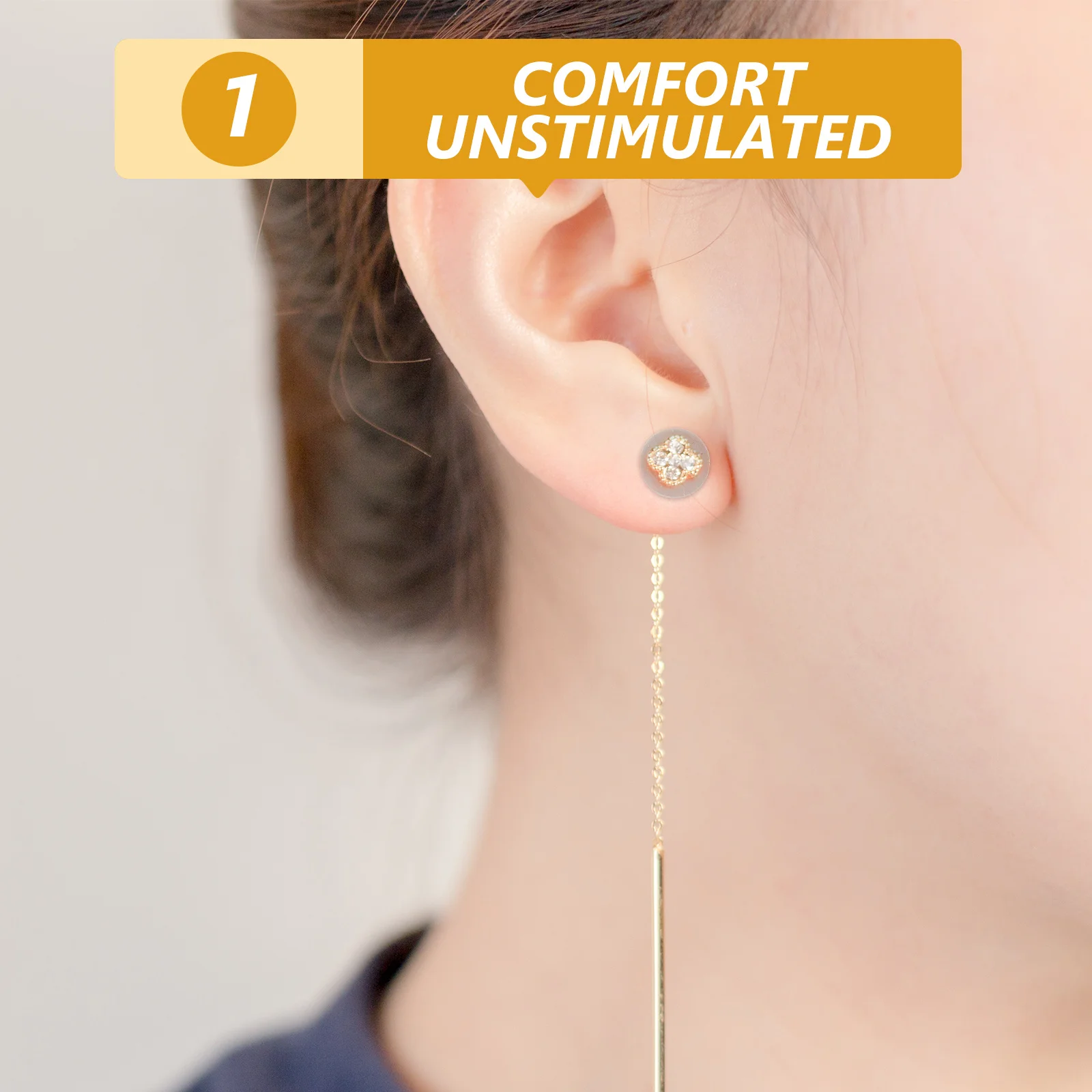 

30pcs Anti-Sinking Nose Stud Pads Clear Disc Pads To Stabilize Earrings Bump Stopper For Sensitive Skin Ear Support Heavy