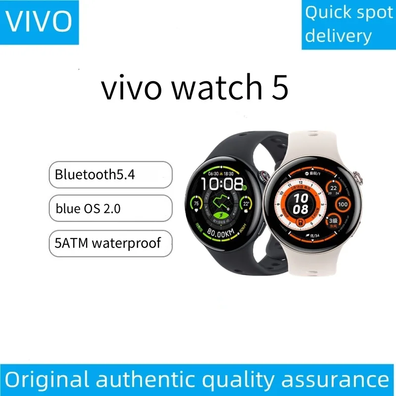 Nuevo reloj vivo 5 Bluetooth reloj inteligente multifuncional duración de...