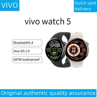 New vivo watch 5 Bluetooth multifunctional smart watch battery life long sports health monitoring 5ATM blue OS 2.0 Bluetooth 5.4