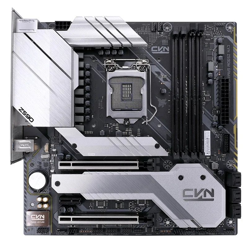 COLORFUL Z590M GAMING PRO V20 1×HDMI  LGA1200 8×USB 24.5×24.5cm PCI-E 4.0 view 4