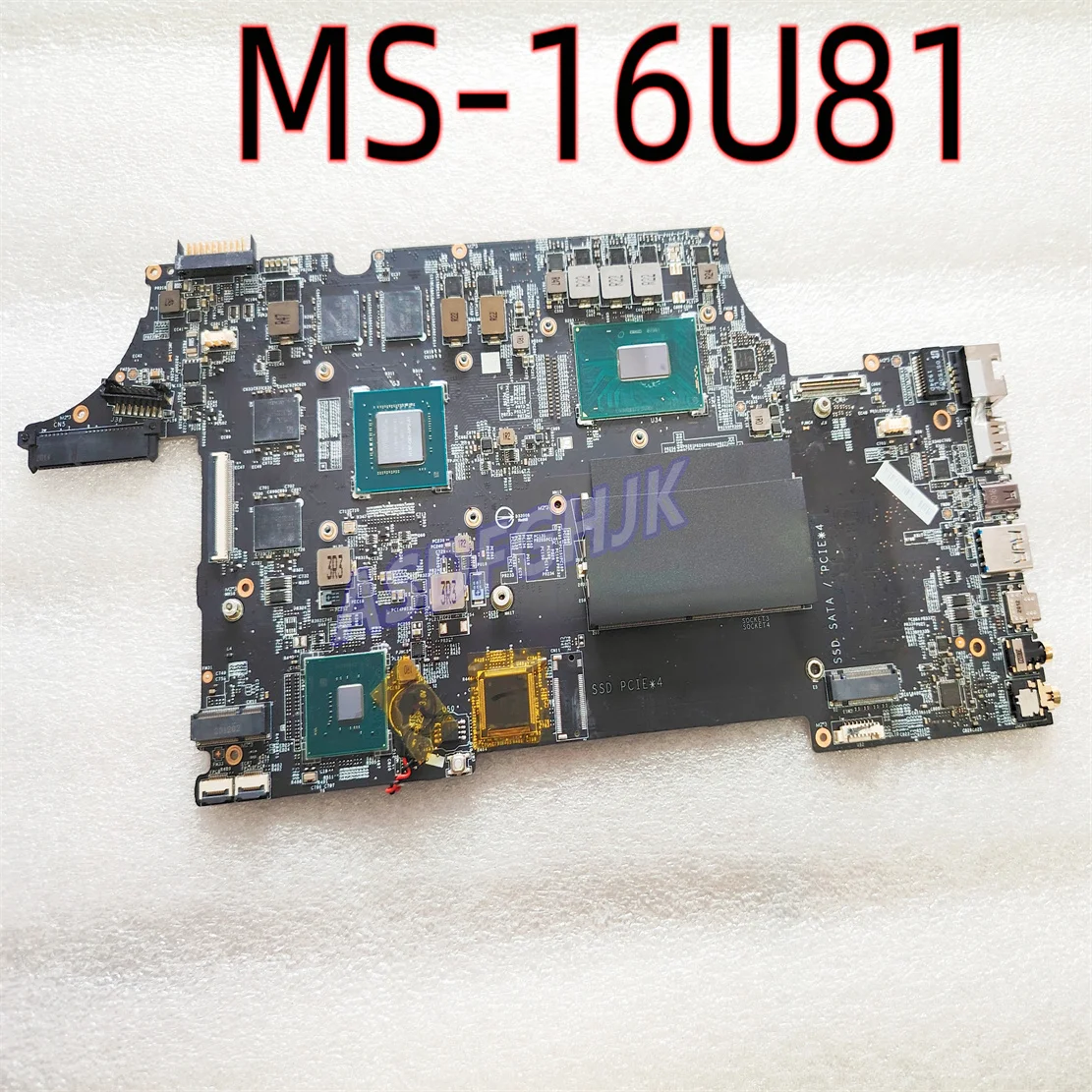 MS-16U81 VER 1.0 LAPTOP MOTHERBOARD FOR MSI GL63 GL73 MS-17E8 MAINBORAD WITH I7-9300H CPU AND GTX1650M TEST OK