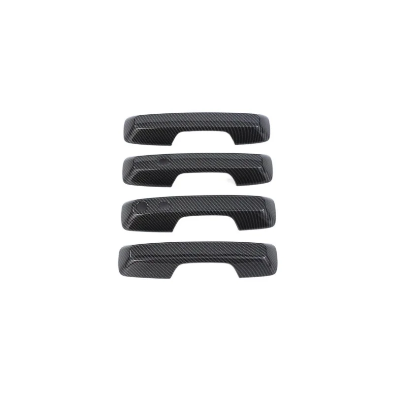 FOR 24 styles FCB 5 Handle modification accessories Carbon fiber pattern Door handle cover decorative patch External decorative