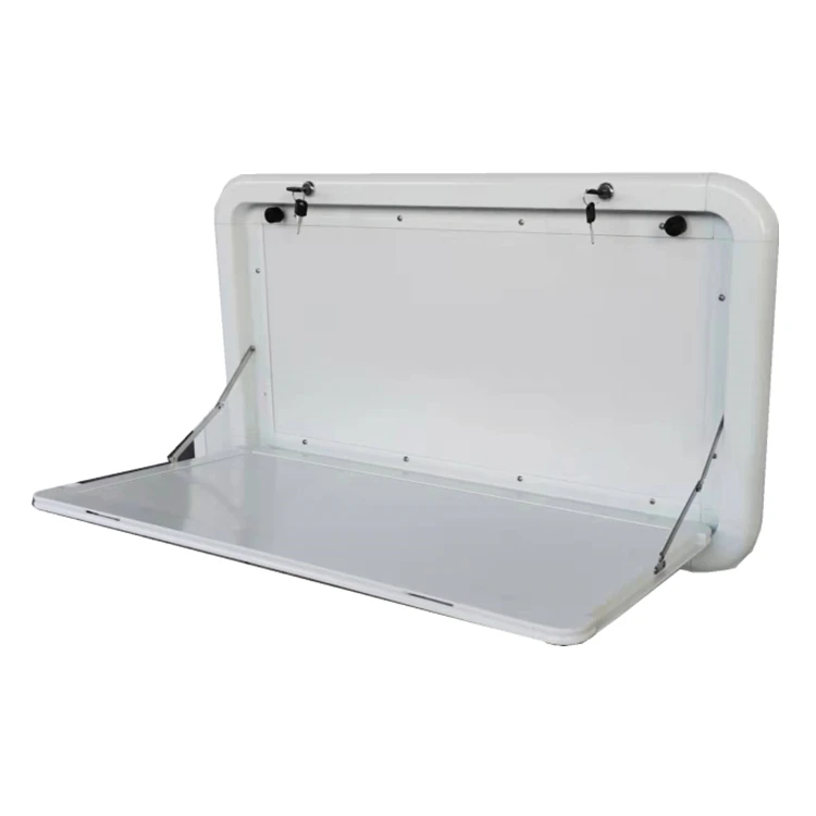 Good Quality Foldable RV Caravan External Folding Wall Mount Camping Table for Rv