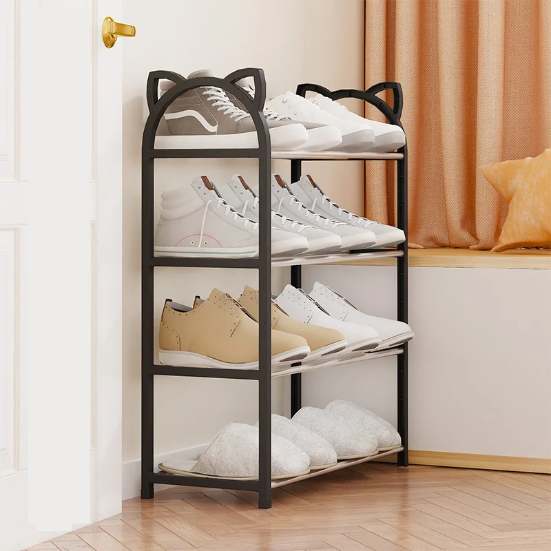 4 Layers Household Storage Rack Simple Shoe Cabinet Shoe Storage Rack Multifunctional Home Entrance Shoe Rack