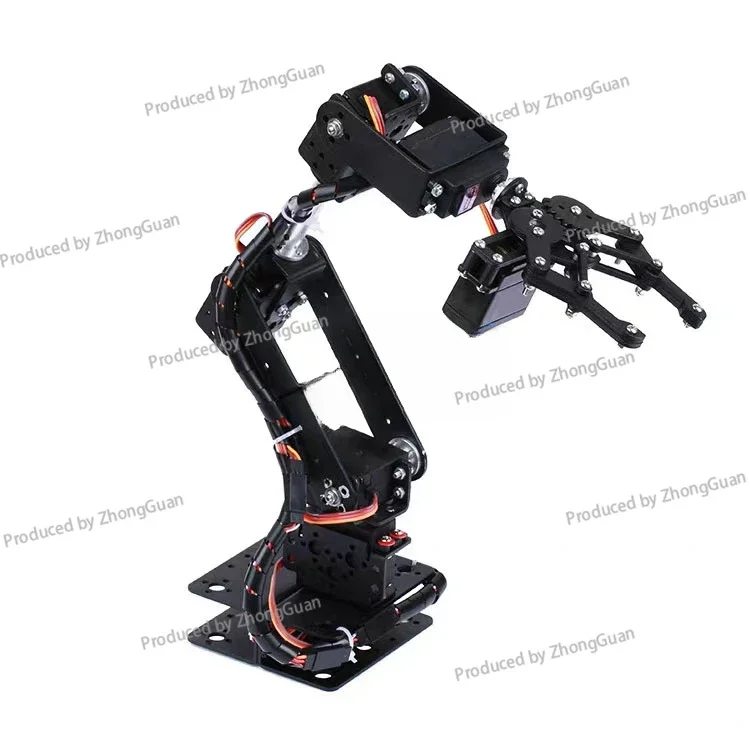 6DOF Degree of Freedom Robotic Arm, Robotic Hand, Robot Maker Teaching Platform, Multi-degree of Freedom Mechanical Claw