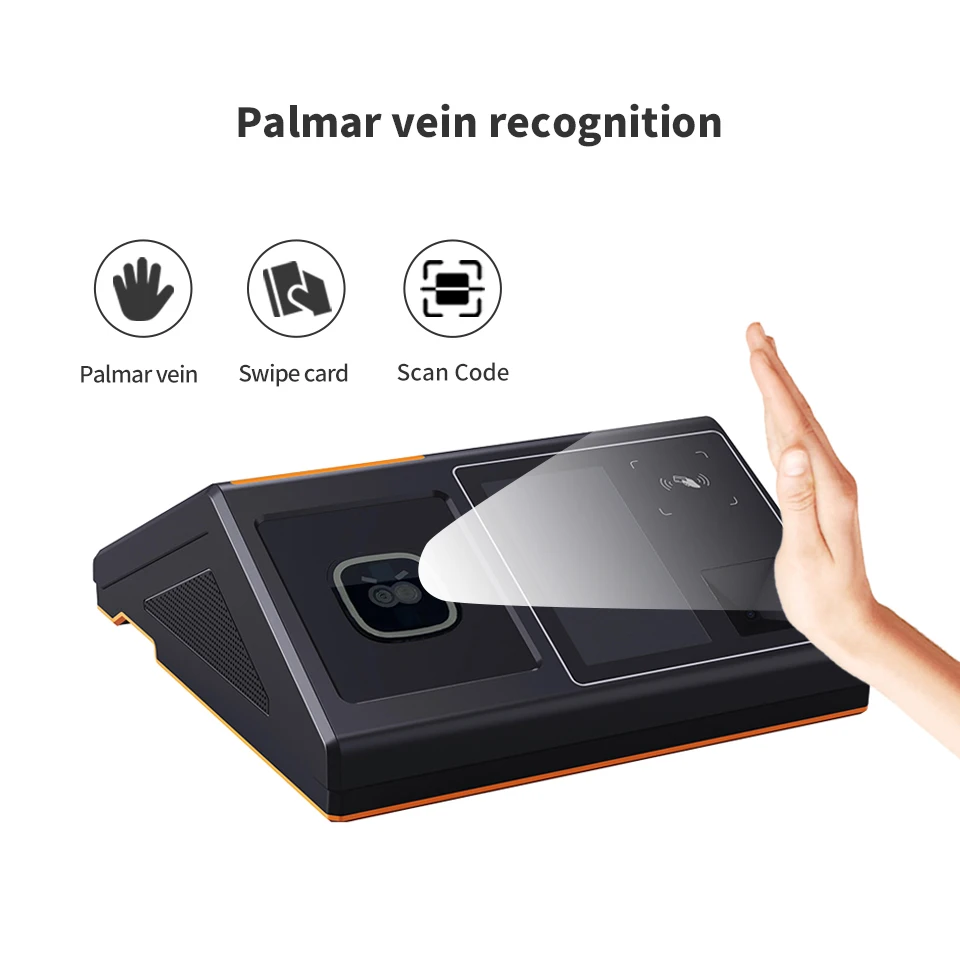 Android 10 Inch Touchscreen Dual Screen Cash Register Palm Vein Payment Device Service Equipment for Consumers