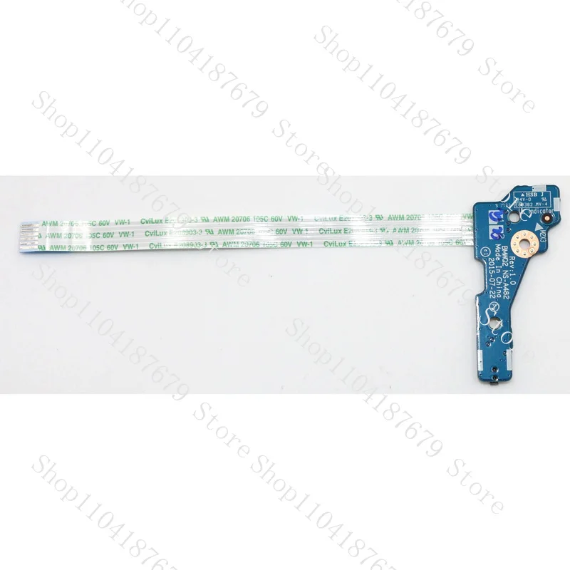 

New For Lenovo ideapad 300-15ISK 80Q7 PWR BOARD W/FFC 5C50K38215