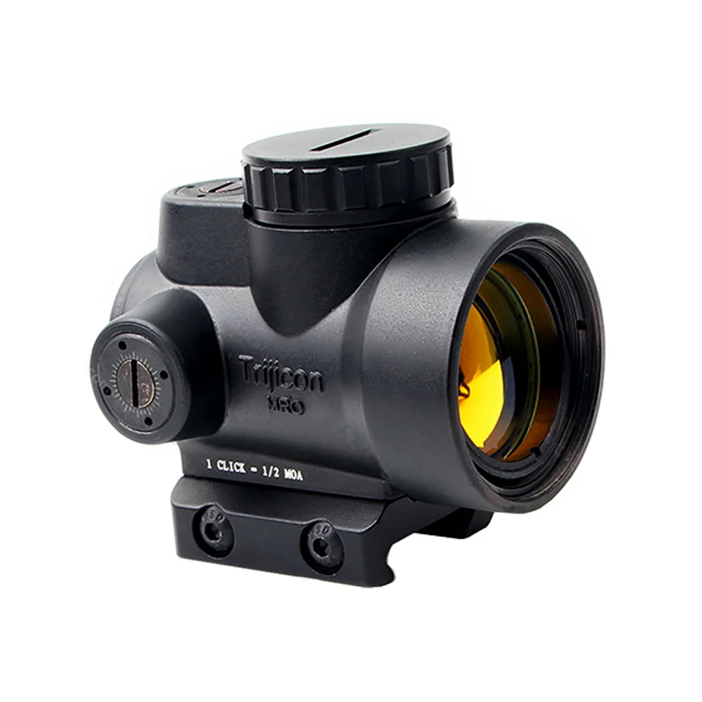 

Trijicon MRO Red Dot Riflescope 2 MOA Holographic Reflex Sight With Low Mount And QD Mount For Hunting Rifle