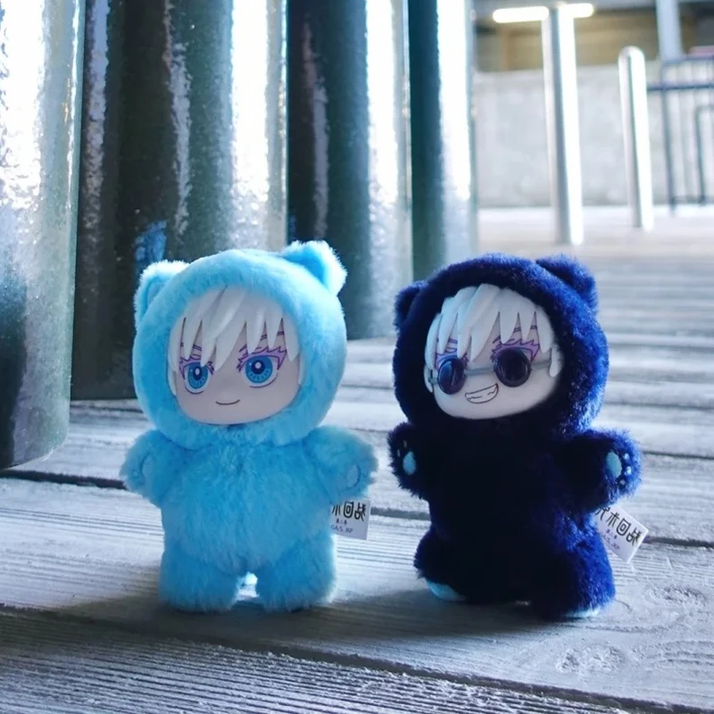 Jujutsu Kaisen 2 Cat Ear Series Mystery Plush Blind Box Vinyl Anime Figure Collectible Trendy Room Decor Children Birthday Gift