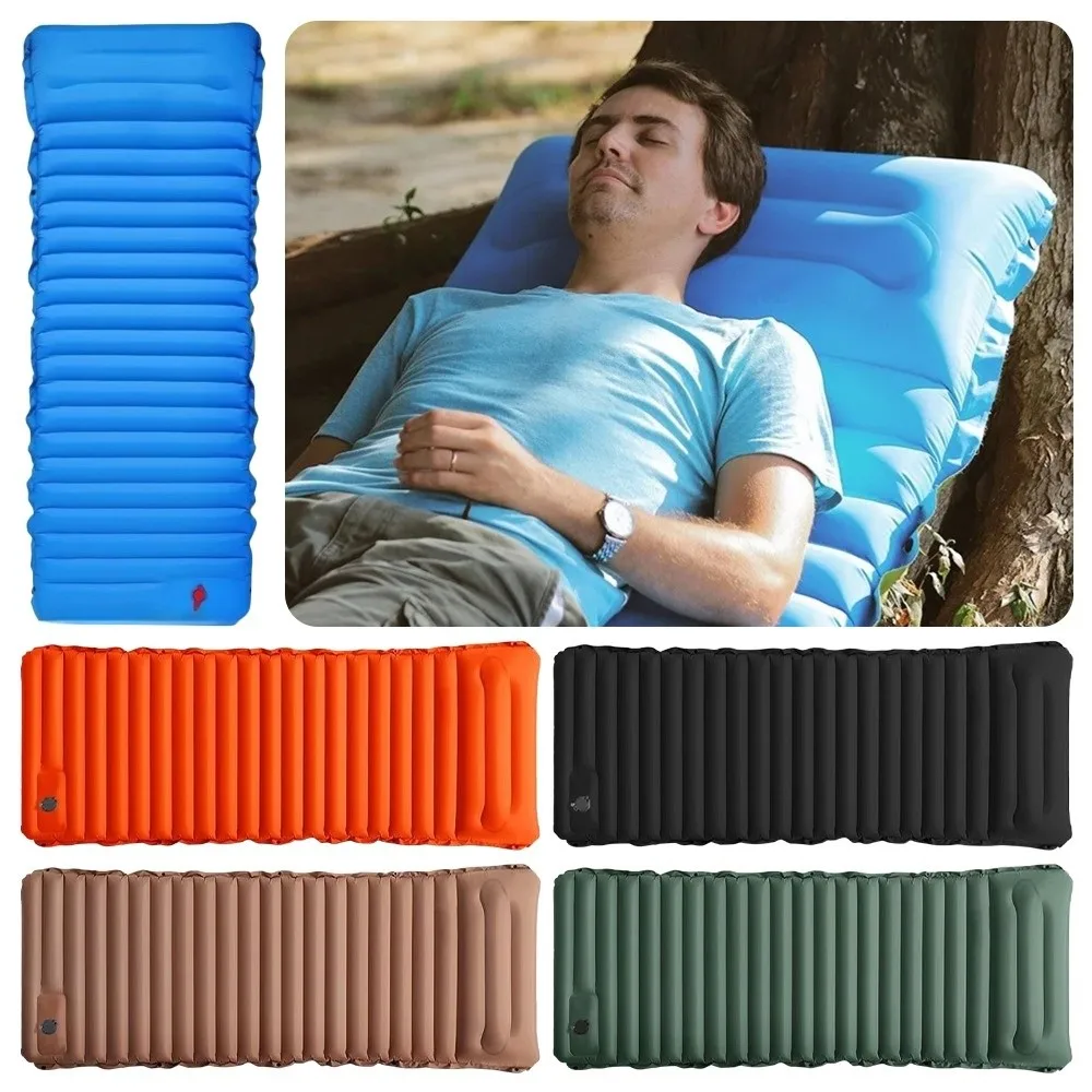 High Quality Thicken Sleeping Pad Built-in Inflator Pump Ultralight Camping Mattress Self-inflating Travel Mattress Travel