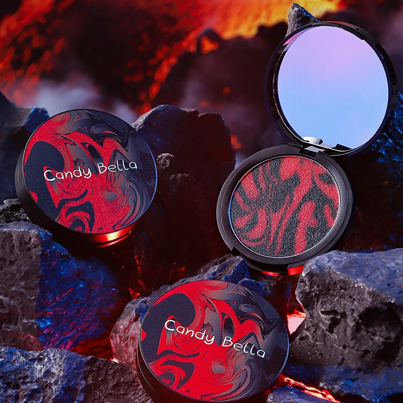 溶岩セッティングパウダー透明オイルコントロールマットコンシーラー防水ソフトフェイスファンデーションメイクアップコンパクトパウダーデュープ化粧品