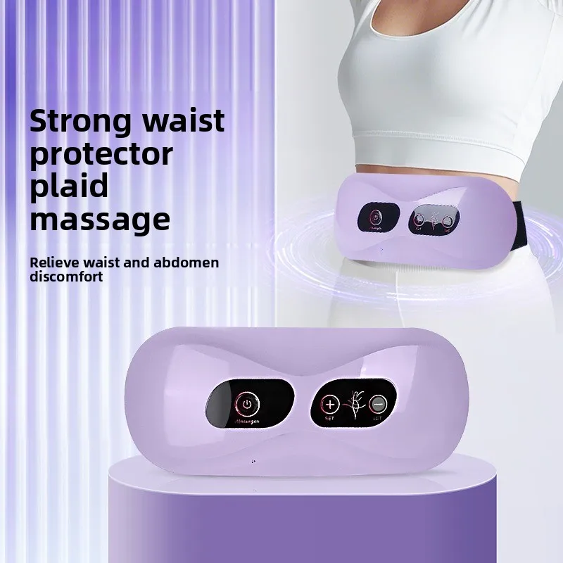 

Перезаряжаемый поясной ремень для похудения, фитнес-массажер для похудения, коррекции фигуры, облегчения запоров, устройство для красоты и здоровья