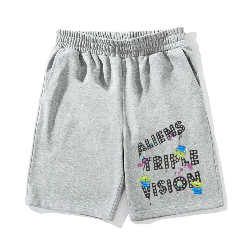 

2025 Disney Toy Story Shorts Men's Summer Buzz Lightyear Woody Loose Pants Shorts Men's Versatile Five-Point Pants Summer