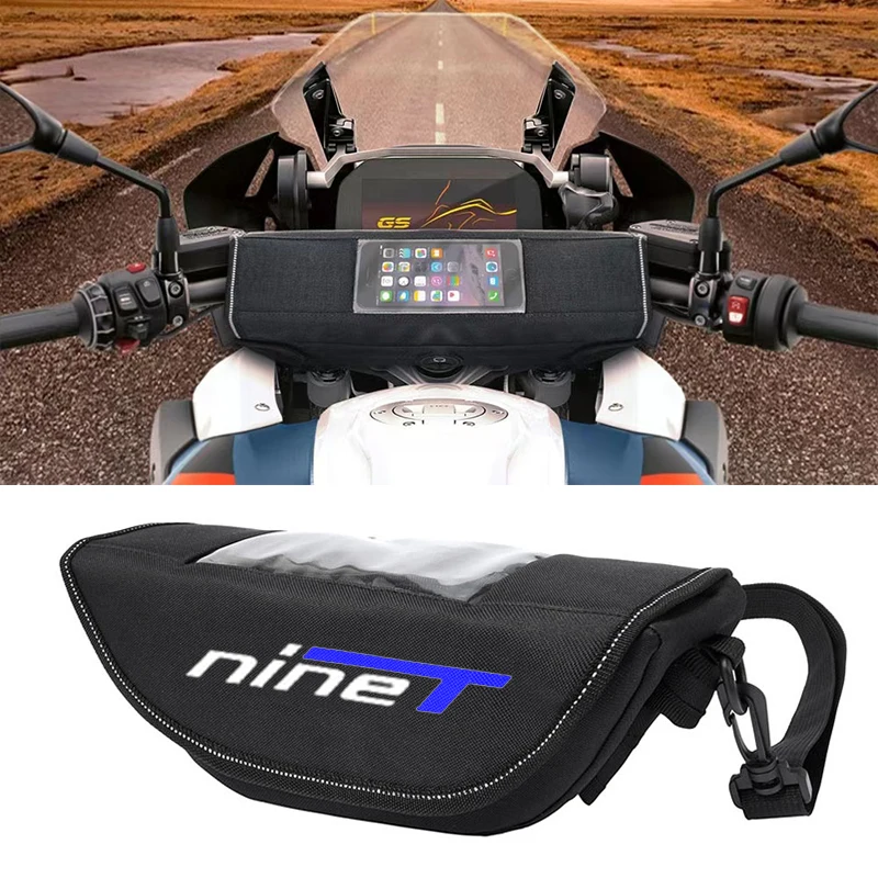 For BMW R nineT RnineT R nine T Motorcycle Handlebar bag waterproof handlebar travel navigation bag