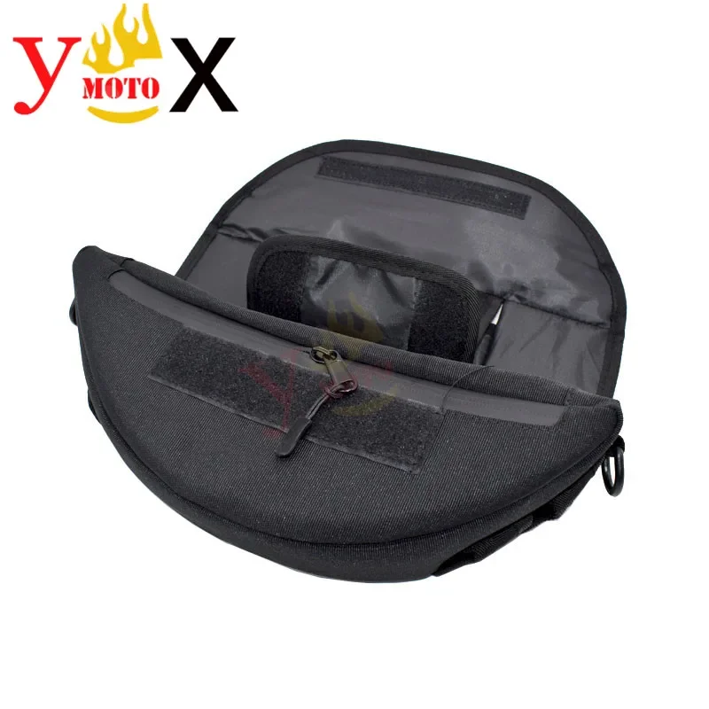 Waterproof Drag Bar Storage Bag Phone Navigation Case For BMW F800R S1000XR R nineT Honda Africa Twin CRF1000L NC700