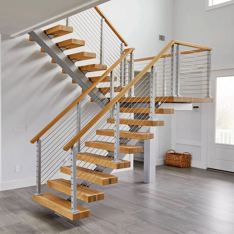 السقيفة القصر داخلي الدرج فقي الناهض الألياف الزجاجية درابزين حافة جزء علوي المفتاح درج سترينجر العائمة درج