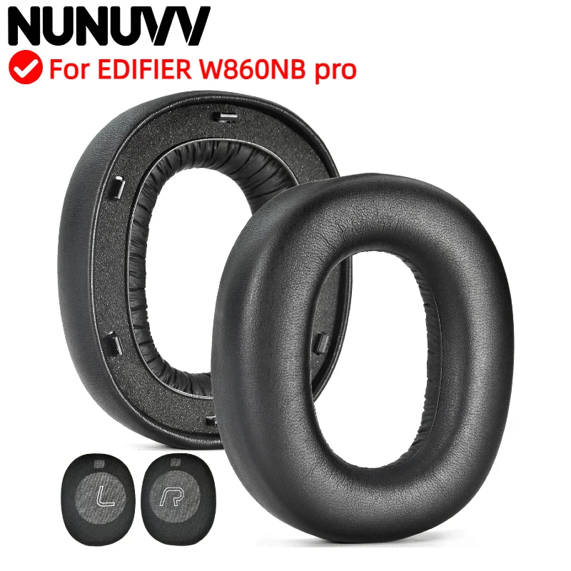 

NUNUVV Replacement Ear pads Fits For EDIFIER W860NB pro Headphones Ear Cushions Earpads headset 9.29