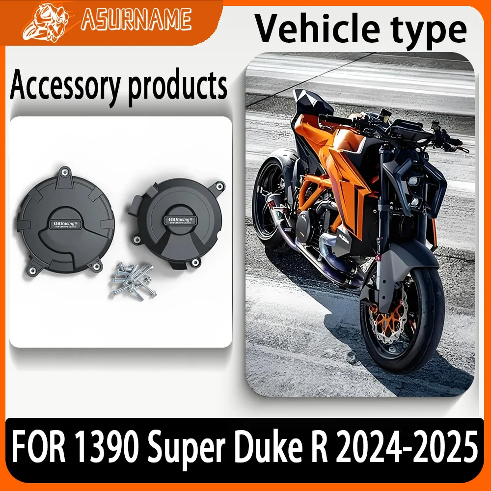 

2025 New FOR 1390 Super Duke R 2024- Motorcycle Accessories Engine Cover Sets Bonnet Protector Engine Cover