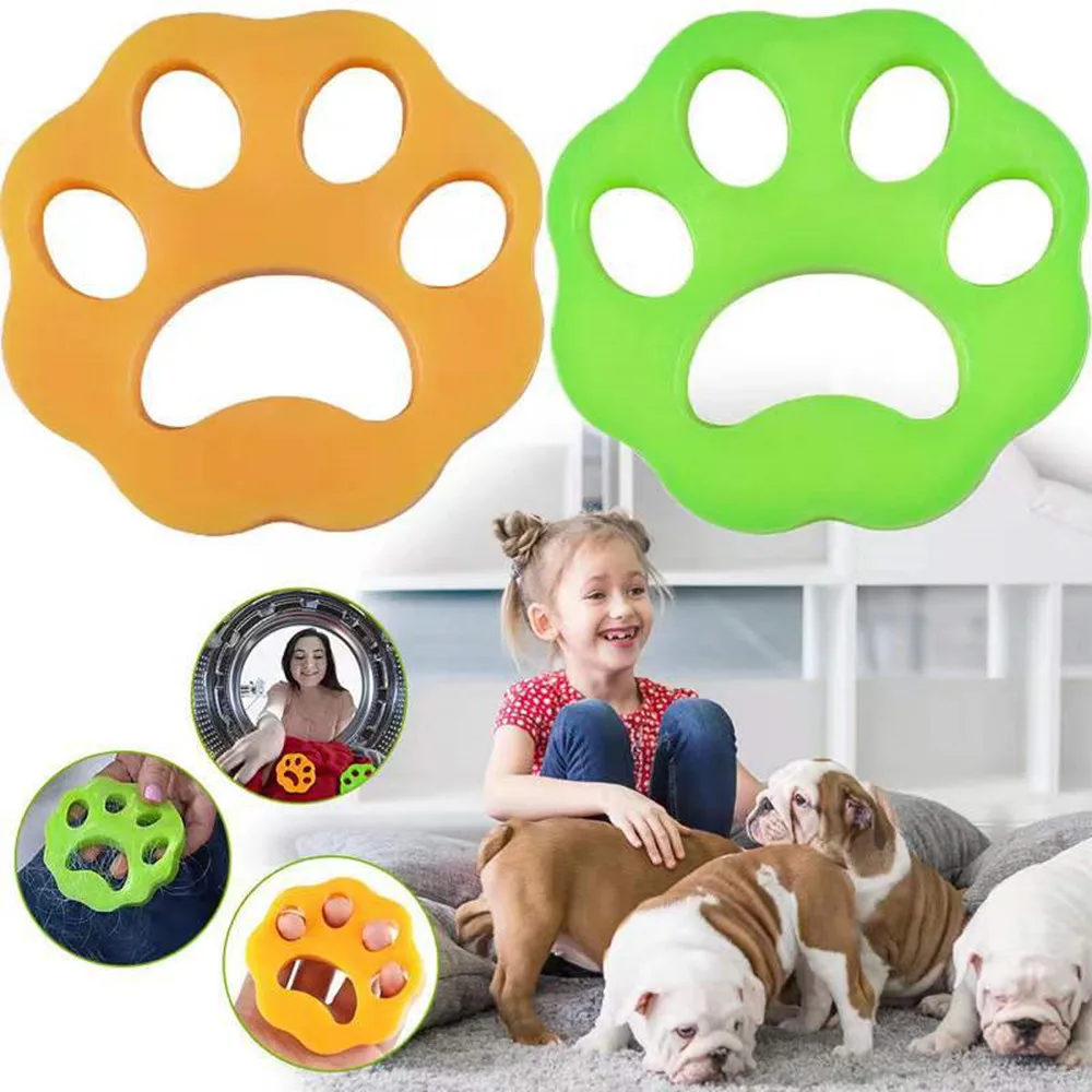 1/2/4PCS Pet Hair Remover Washing Machine Dryer Hair Catcher Reusable Cat Dog Fur Clothing Bedding Lint Hair Remover for Laundry