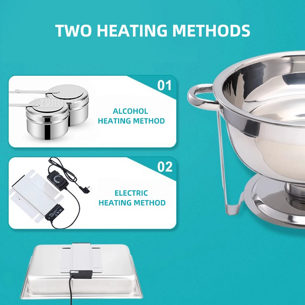 

Отельная шведская плита 7л из нержавеющей стали с круглой изоляцией, небольшой прибор для приготовления пищи для еды