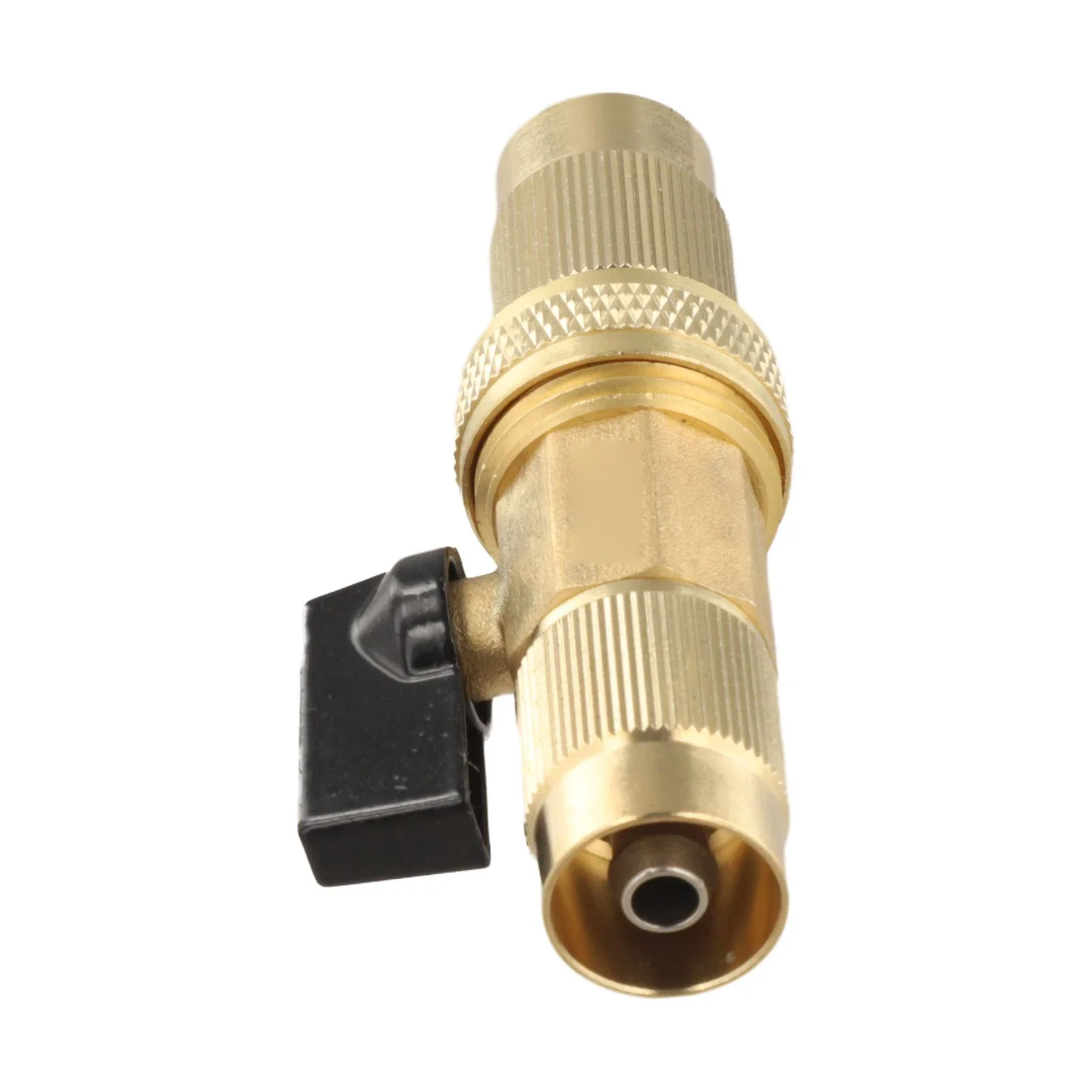 

Латунный клапан для садового шланга, размер как на фото, латунная конструкция, гальваническое покрытие