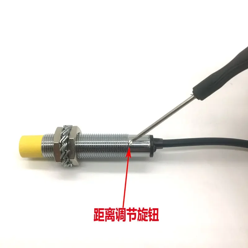 M8 Proximity Switch Three-Wire PN Normally Open 24V Long-Distant 10mm Metal Sensor LJA12M-10N1