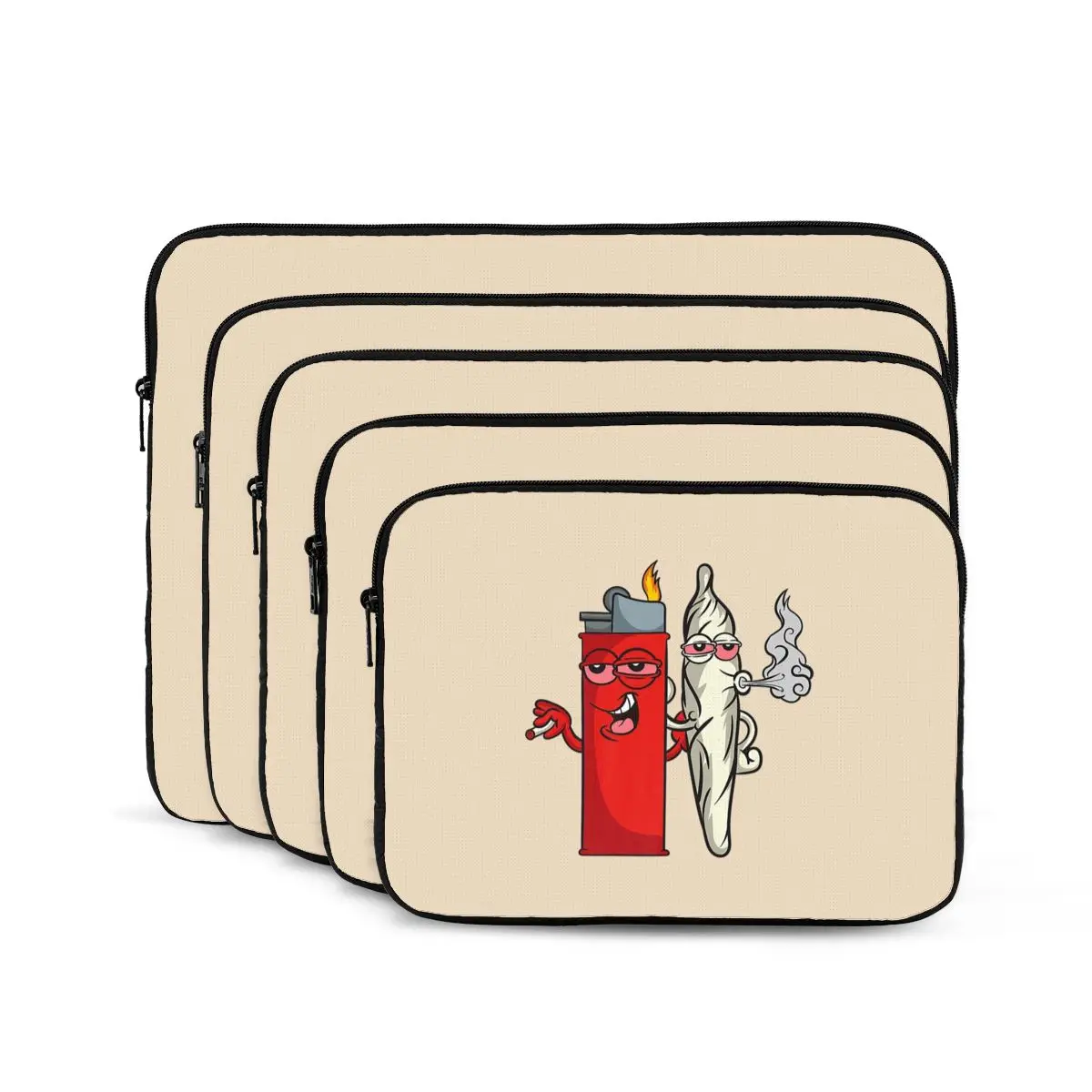 Weed Bud Joint Lighter Notebook Laptop Bag Case Pouch Notebook Sleeve Cover Bag Tablet Shockproof Case Bag