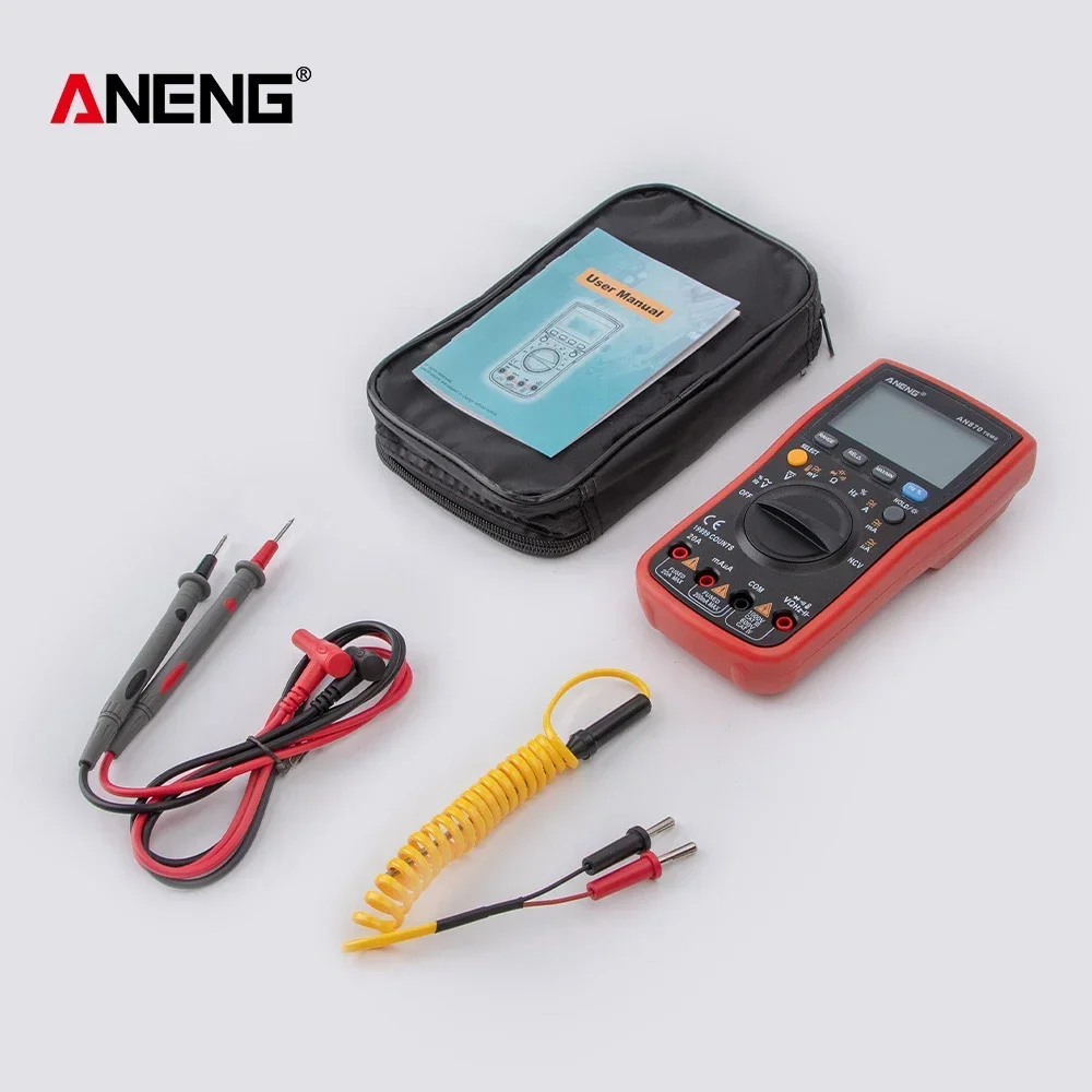 ANENG AN870 Slimme multimeter Digitale professionele 19999 tellingen AC-spanningstester Stroom NCV Capaciteit Weerstand Ohm-testtool - afbeelding 1