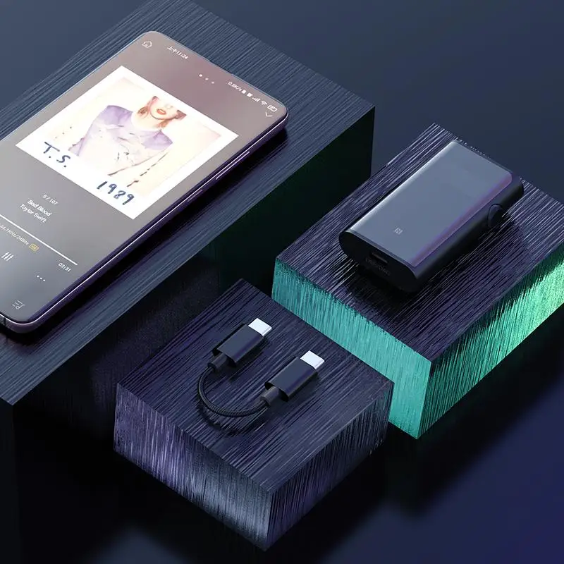 Shanling UP5 Dual ES9212C Balanced Bluetooth ถอดรหัสเครื่องขยายเสียงหูฟัง USB DAC ถึง 384K/ DSD256 3.5/ 2.5/4.4 มม.แจ็คหูฟัง