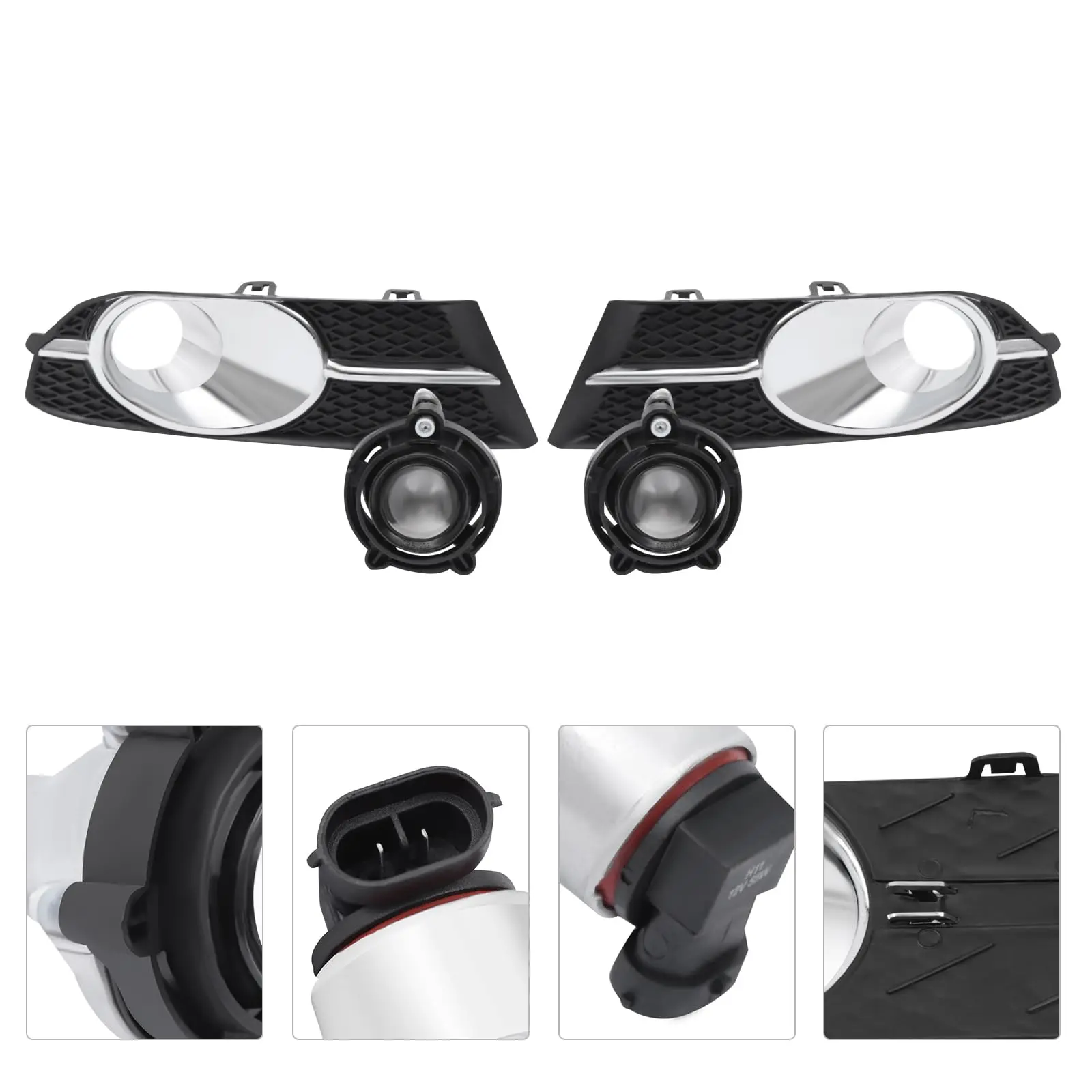 Fendinebbia paraurti con gruppo coperture per Buick Verano 2012-2017 Sostituzione fendinebbia paraurti (sinistra e destra) Fendinebbia paraurti