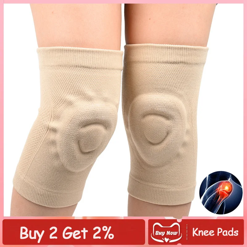 Sports Knee Protector Fitness Brace Knee Joint Protective Sleeve Dance Non-slip Kneeling Thin Silicone Invisible Breathable