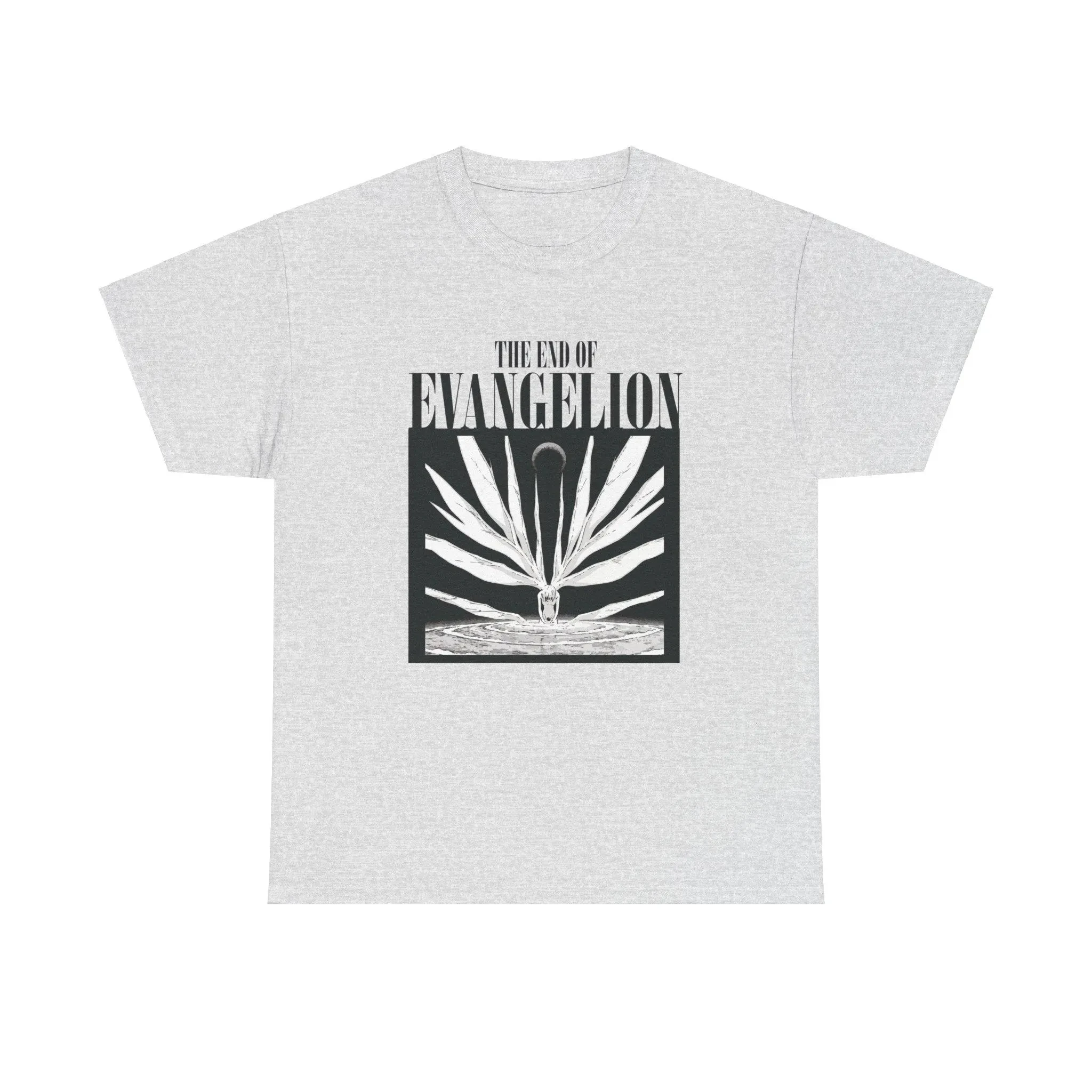 Nova camisa Evangelion, camisa End of Eva Eva - elegante, casual e confortável. Streetwear unissex de algodão puro para todas as estações.