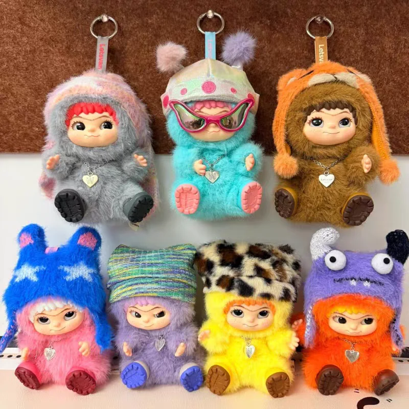

Новая горячая милая фигурка Wakuku Mystery Box Wakuku Fuzzy Trendy Fun Party слепая коробка милая кукла сумка кулон кукла игрушка-сюрприз