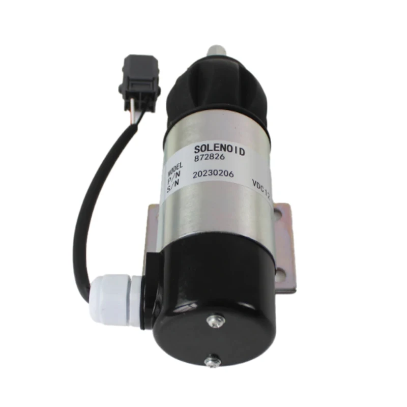 872826 881531 1827650 Fuel Shut Off Solenoid 12V for Volvo for Penta TAMD61A TAMD71A TAMD72A TAMD70E TAMD70D AQD70D