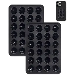 2PCS Hands Free Silicone Suction Phone Case Strong Adhesive Stand for IPhone 15 14 13 12 Pro Max Plus Samsung S24 S23 Back Cover