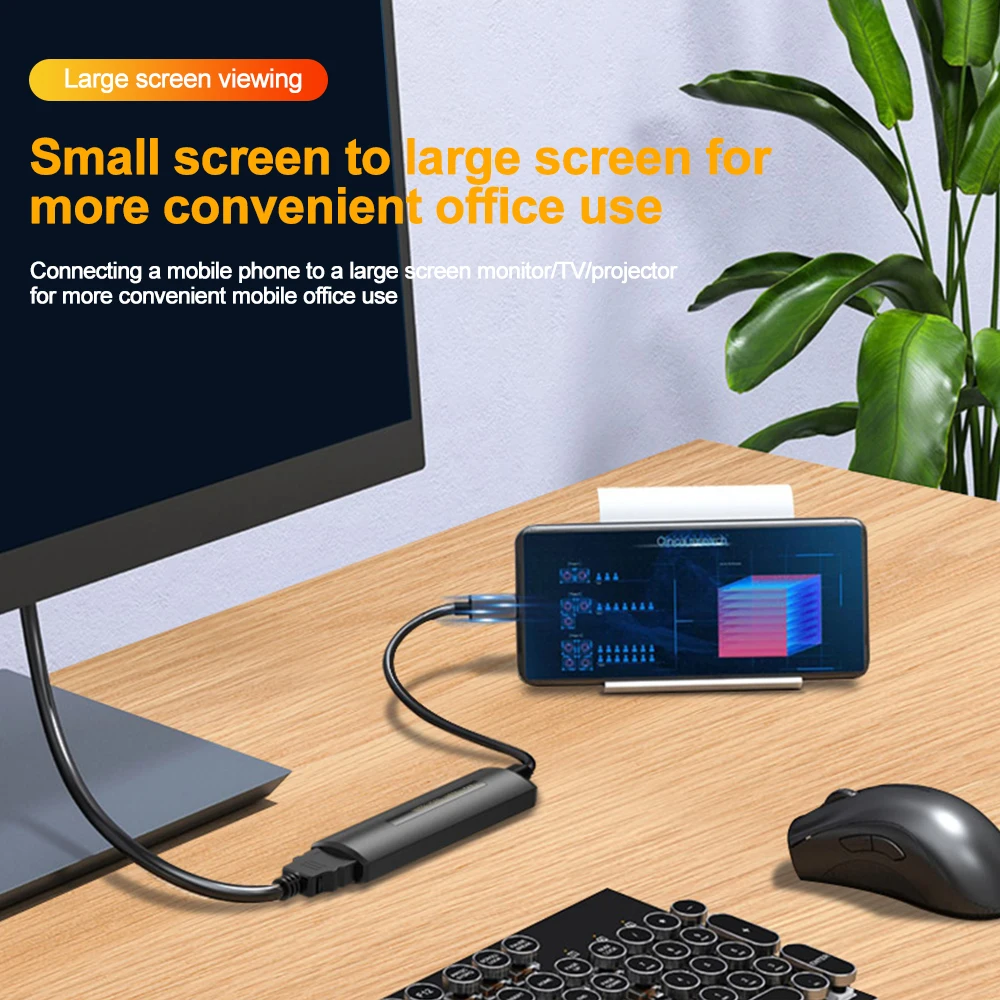 4k HDMI Wireless Display Adapter Display Dongle Extender AV Adapter Bildschirm Spiegelung für iOS Android Telefon PC zu TV