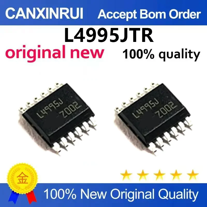 （5pcs-100pcs)Brand new original L4995J L4995JTR patch HSSOP-12 low voltage drop regulator