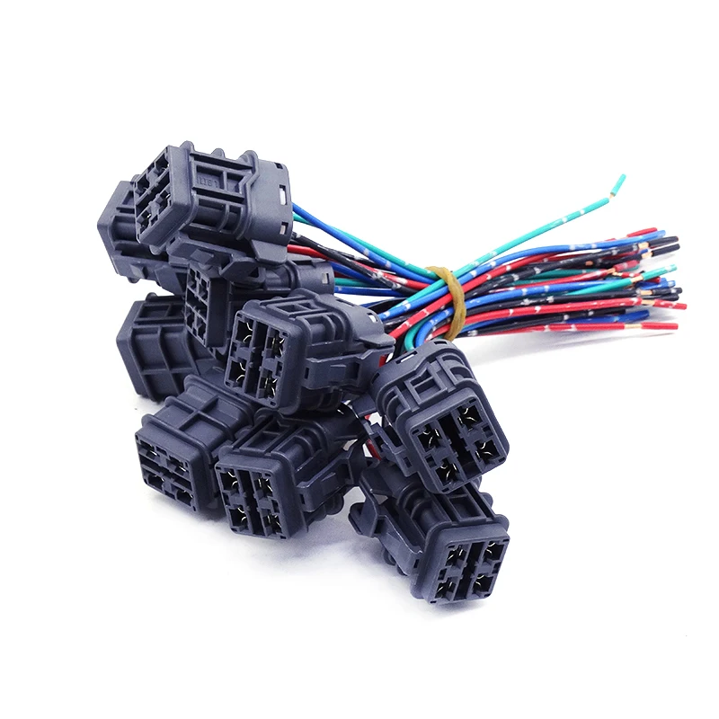 

for PC200-5 Komatsu throttle motor plug 4-wire Excavator Electric Parts