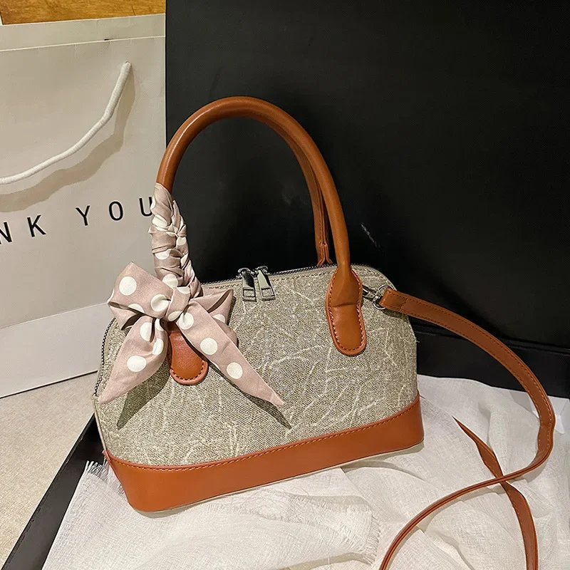 Sac à main rétro à volants pour femmes, imprimé haut de gamme, idéal pour les sorties décontractées, 2024