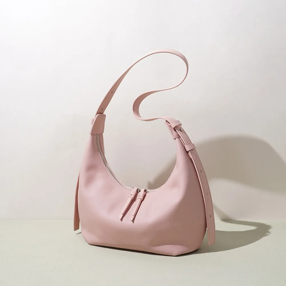 

Dumpling Bag Women's Casual New Shoulder Messenger Bag with Unique Texture, Fashionable and Versatile, Simple and Classic