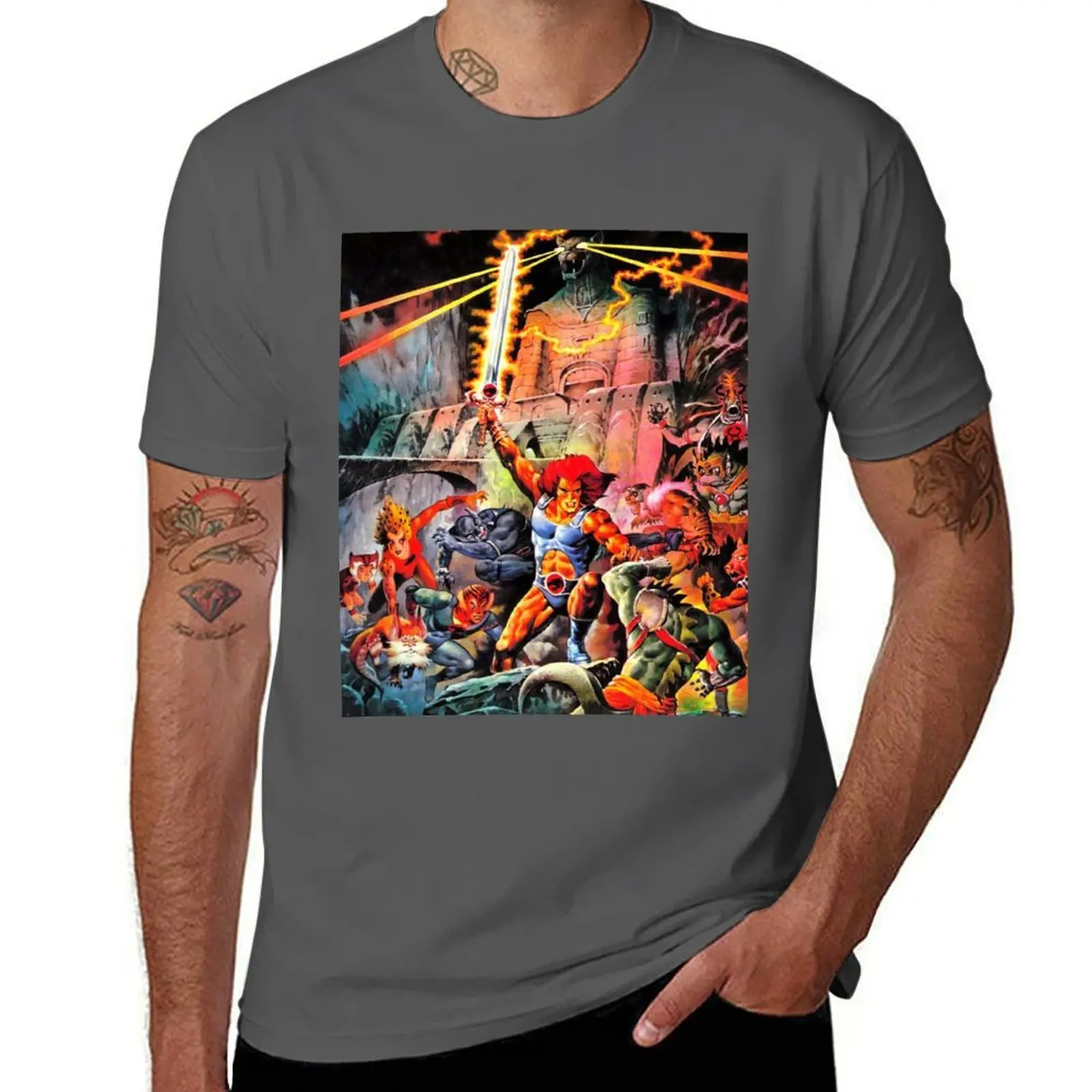 Sword Thunder T-Shirt Outdoor Sports Lightweight Tee