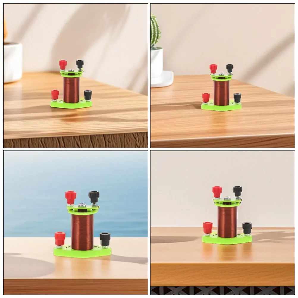 

2 Pcs Primary and Secondary Coils Electromagnetic Induction Light Green for Devices Laboratory